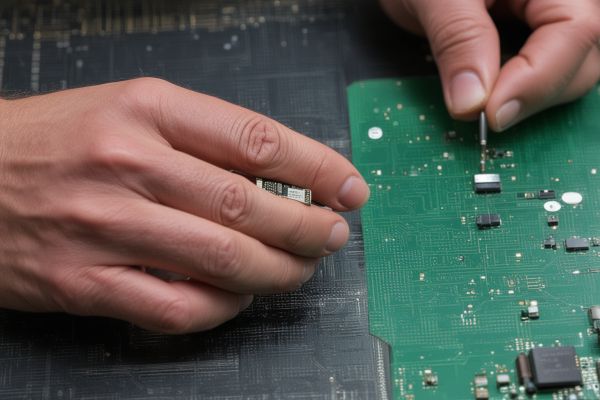 Precision chip repair demonstration